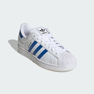 adidas Superstar II 2 White Blue JQ4729 US size 13 UK 12.5 Shell Toe Sneaker